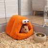 Cozy Hedgehog Hideout Nest Cold-proof Pet Cotton Hut Hamster Bed House  Cage Accessories