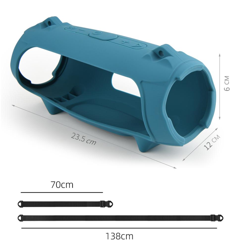 Silicone Cover Case For JBL Charge 5 Wireless Speaker Protective Cover Speaker Dust-proof Case For JBL Charge 5 Accessories