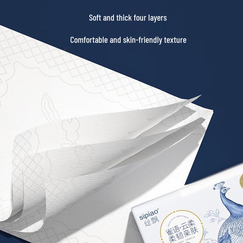SIPIAO Soft Pull-Out Facial Tissues