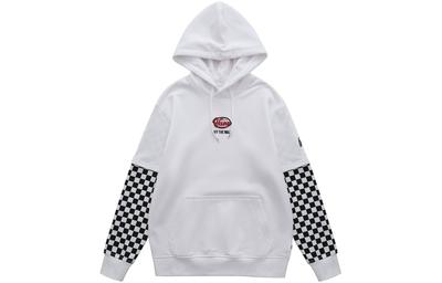 Vans Sweatshirts Unisex White Hooded Moderate Mock Two Piece VN0A7Q13WHT