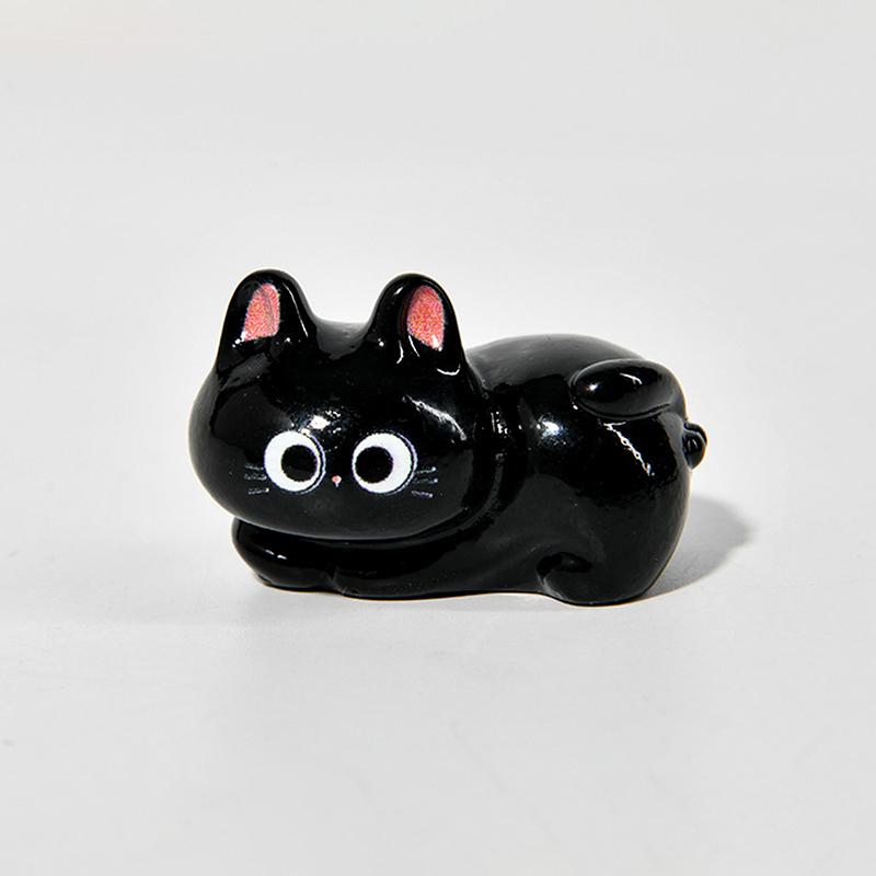 

Cute Cat Decor For Home Perfect Gift Idea Cat Figurine Cat Accessories Charming Wooden Kitten Figurine Handcrafted