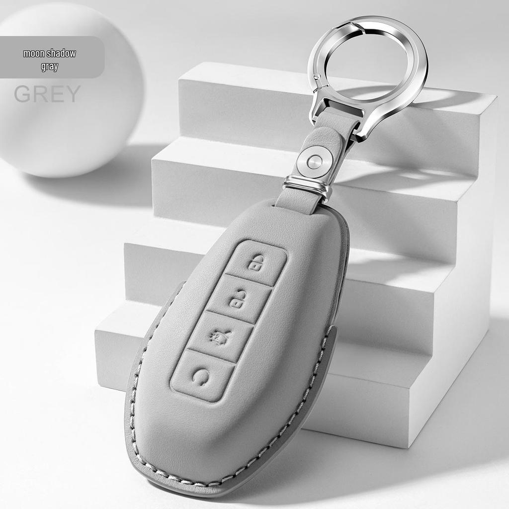 Genuine Leather Key Case for 2025 BYD DENZA N8L Flagship Model