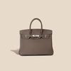 First Layer Cowhide Platinum Bag, High-end Fashion Temperament, Genuine Leather Women's Bag, Classic Versatile Handbag Tide
