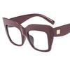 Large Anti Blue Ray Reading Glasses for Women Men Thick Oversized Square Presbyopic Eyeglasses Diopters 0 to +6 0