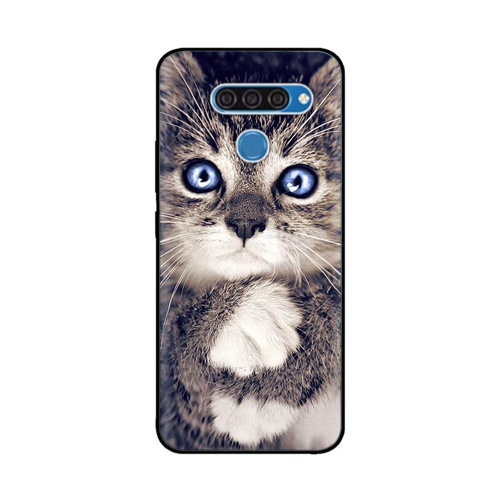 Pour coque LG V50 ThinQ 5G pour lg v50 thinq Housse Dessin Animé Silicone Antichoc TPU Souple Coque Arrière pour Fundas Coque de Téléphone LG V50 Capa