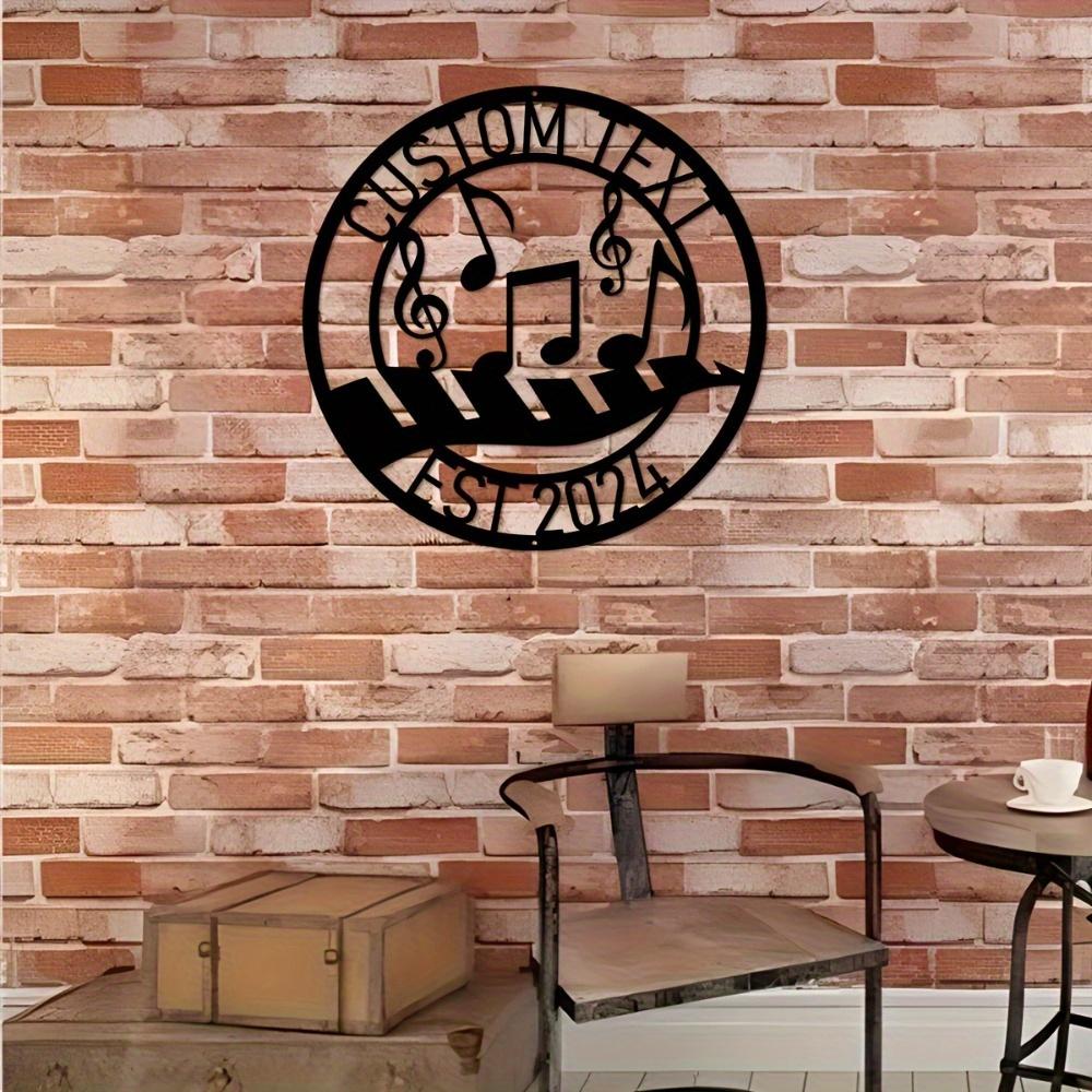 Metal Sign Family Name Custom Wall Decor Year Gift