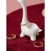 Popular Dinosaur Alpaca Ring Display Stand Waterproof Adorable Jewelry Holder Creative Craft Ornament Beautiful Home