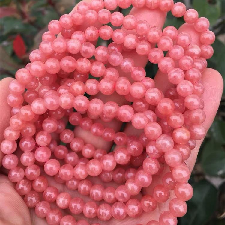 Natural Argentine Red Jasper Multi-Circle Women's Bracelet