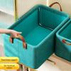 Steel Frame Large Capacity Foldable Storage Box for Toys, Clothes, Pants, and Wardrobe Organization