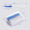 160Pcs Orthodontics Braces Toothpicks Brushes with Thread Toothbrush  Dental Supplies
