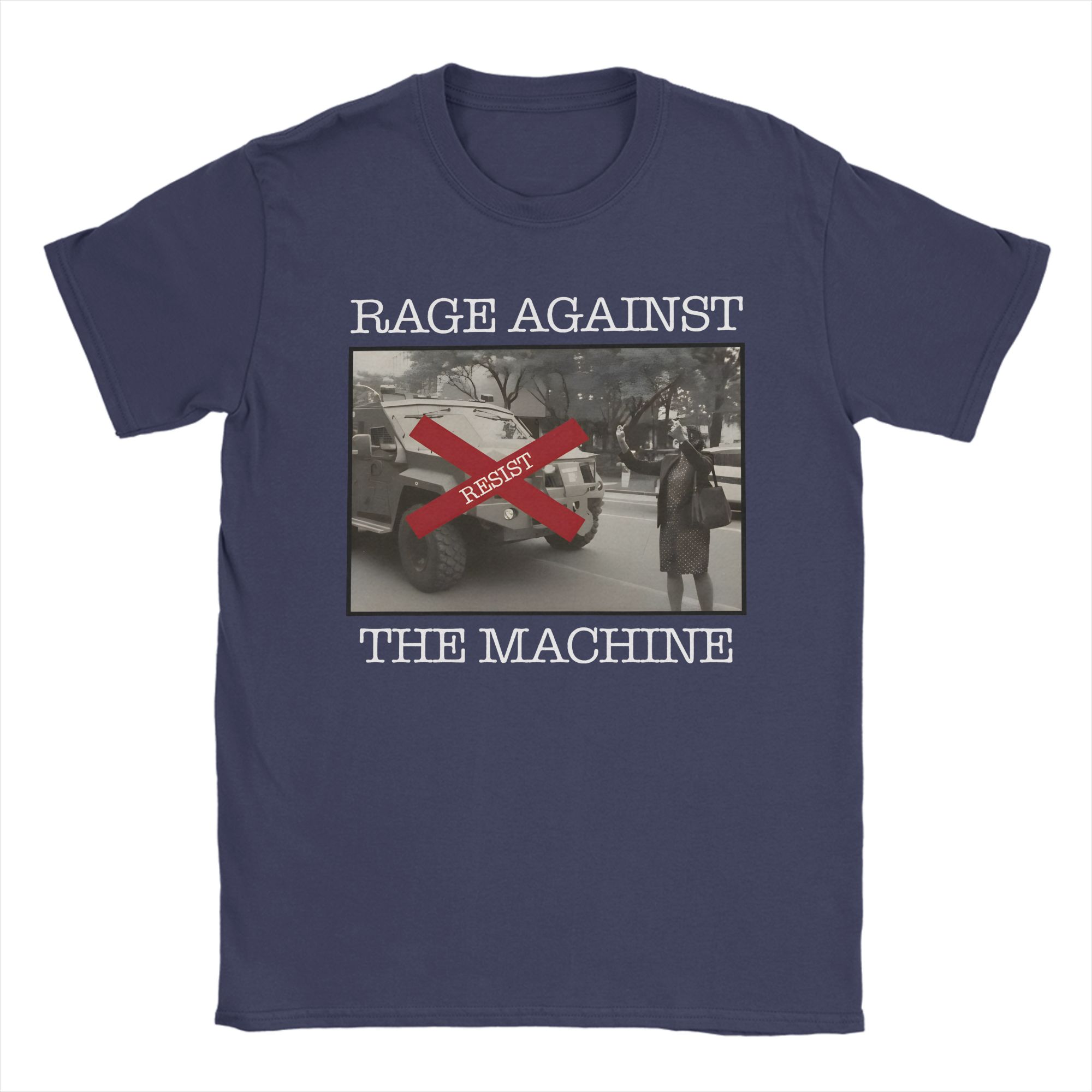 

Rage Against The Machine TShirts Men Funny Pure Cotton Tees Round Collar Short Sleeve T Shirts 6XL Clothes 4XL