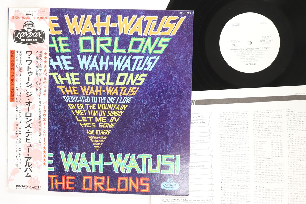 LP Record ORLONS Wahwatusi GXH1023PROMO LONDON 1977 Japan Obi Rock Used