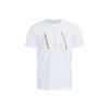 Casual Letter Short Sleeve T-Shirt Men Tops White 3HZTRC-ZJZ8Z-1100