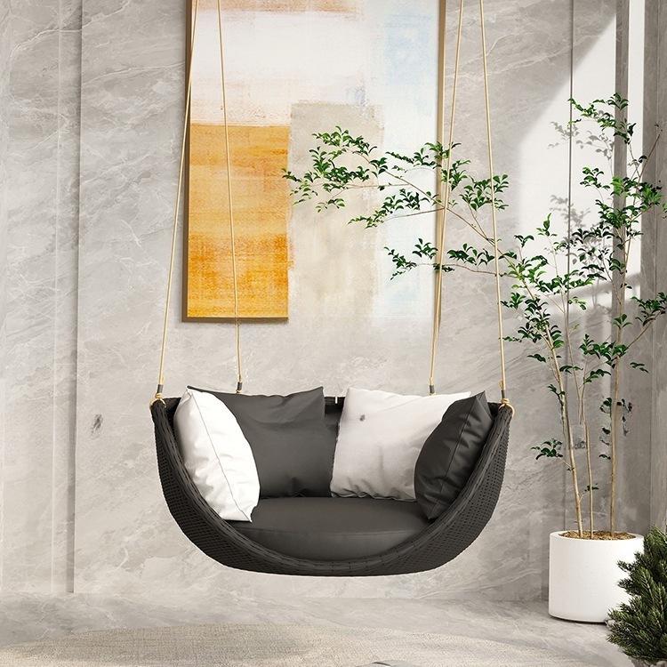Indoor Hanging Chair: Balcony Bedroom Swing Chair for Adults and Teens