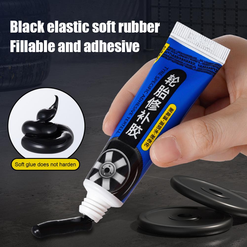 Car Tire Repair Adhesive Waterproof Heat Resistant Strong Glues Auto Instant Liquid Tyre Glue Vehicle Accessories