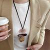 Pendant Neck Chain Advanced Sweater Chain Trendy Necklace for Women  Clothing Accessories