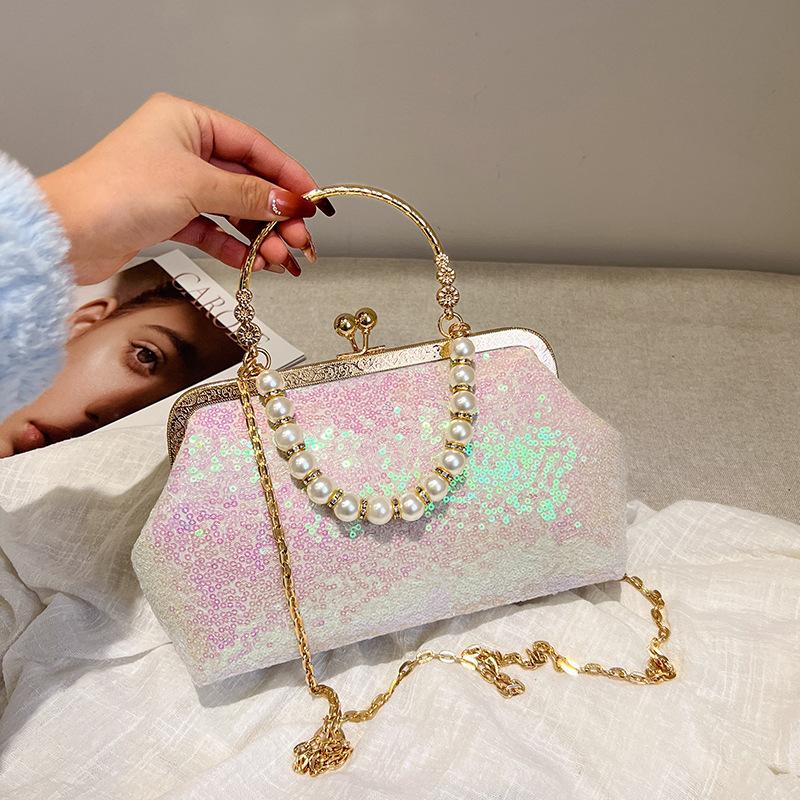Handbag Evening Dress Mobile Phone Pocket Red Envelope Elegant Retro Single Shoulder Crossbody Bag
