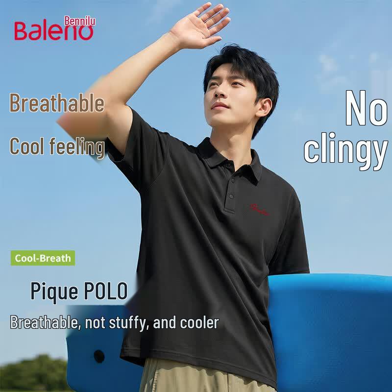 Baleno Men s Summer Print Polo Shirt 5XL