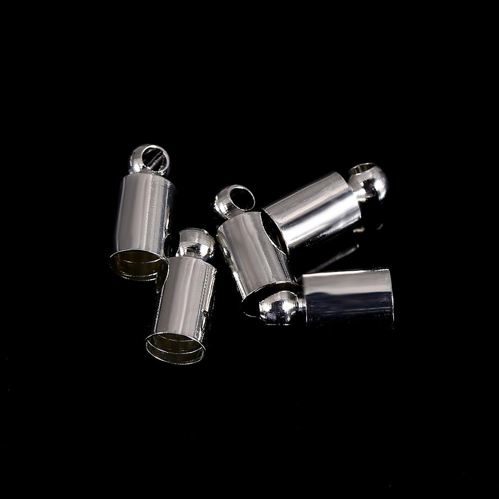 340Pcs Box Jewelry Findings Making Earring Necklace Bracelet Kit (Silver)