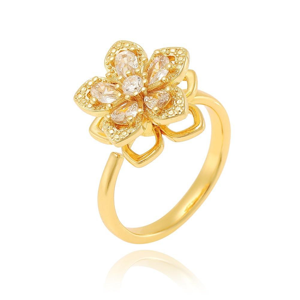 Fidget Spinner Ring for Women, Minimalist Fashion Rotatable Ring, INS Trend Light Luxury Cool Style Jewelry