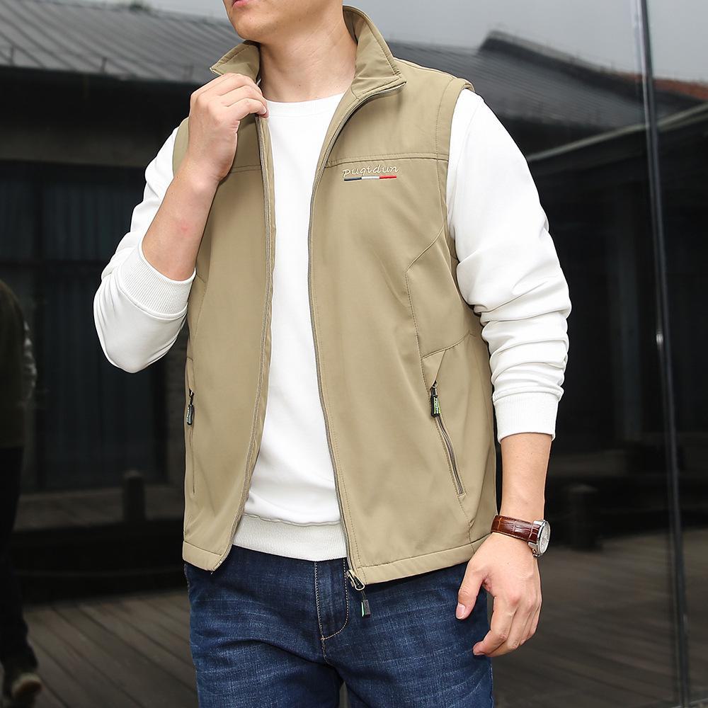 Men's Lightweight Fishing Vest for Spring and Fall - Outdoor Leisure Photography Waistcoat
