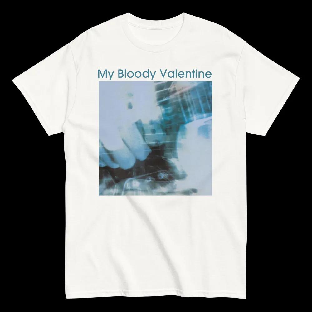Unisex Short Sleeve Crew Neck Cotton T Shirt My Bloody Valentine XL