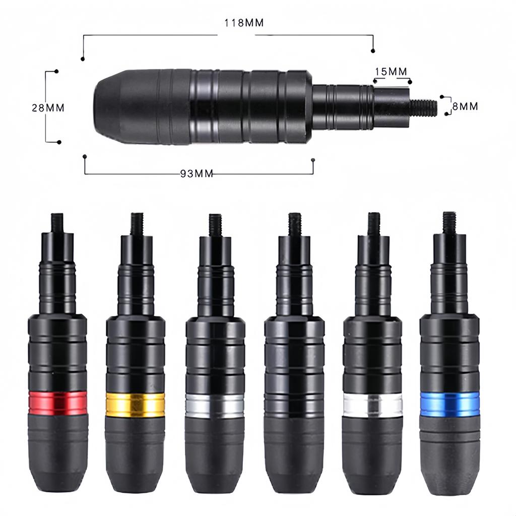 1Pair 8mm Motorcycle Frame Slider Protector Moto Anti Falling Rod Scooter Engine Shatter Crash Frame Slider Protect Stick Bar