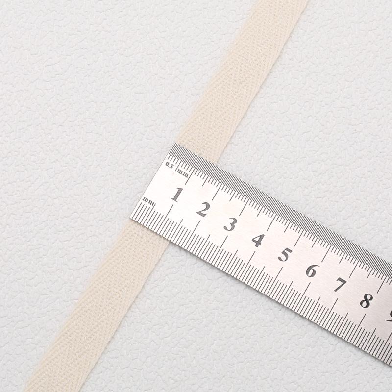 Herringbone Cotton Fabric Strip: Versatile Woven Tape for Binding & Edging