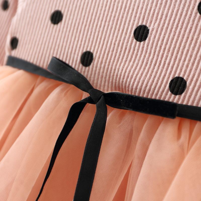 Baby Dress Korean Edition Children's Fashion Dress Set Spring and Autumn Tide Dress