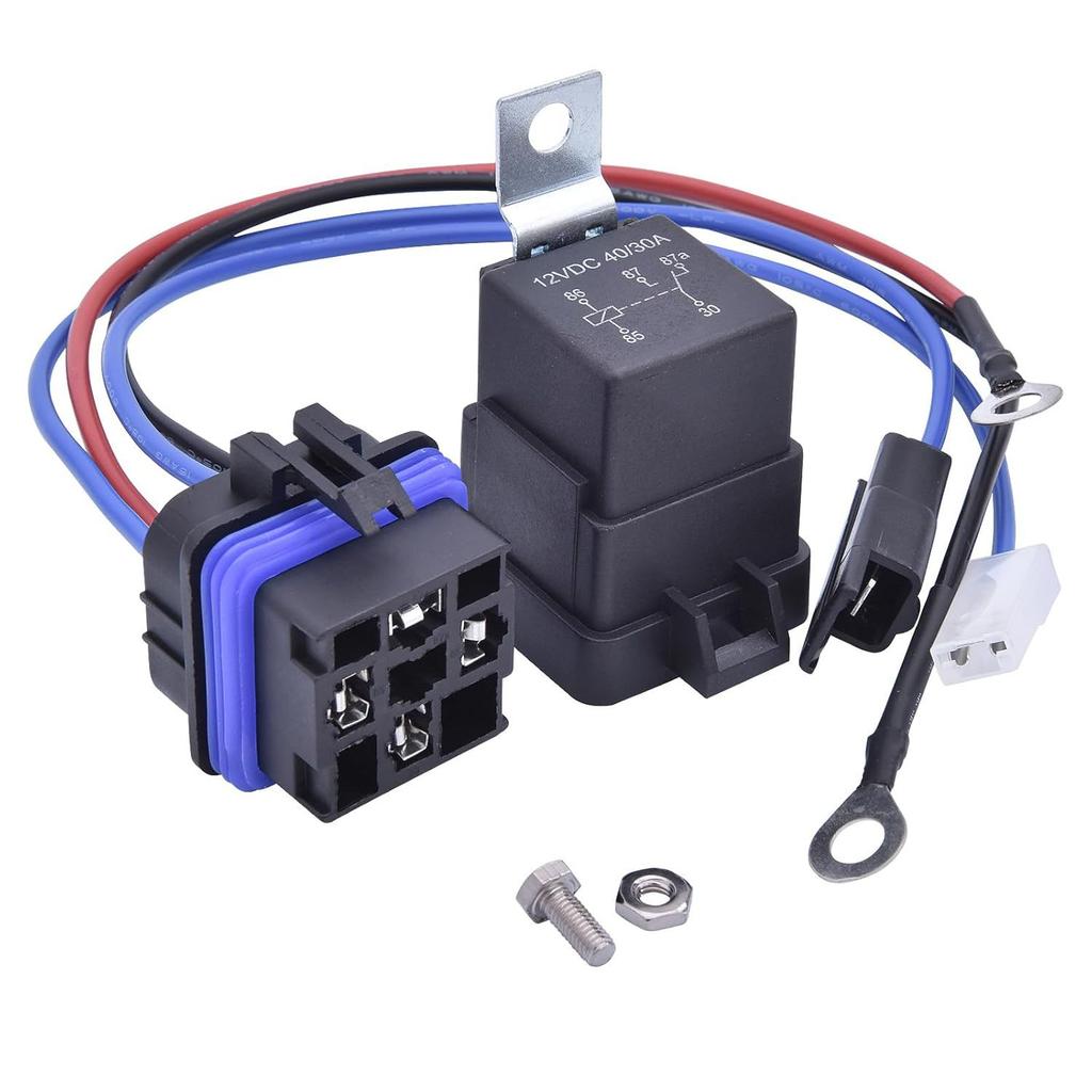 AM106304 AM107421 Start Relay Harness Relay Kit AM106304 Tractor Relay Harness Replacement for F510 F525 F910 F930