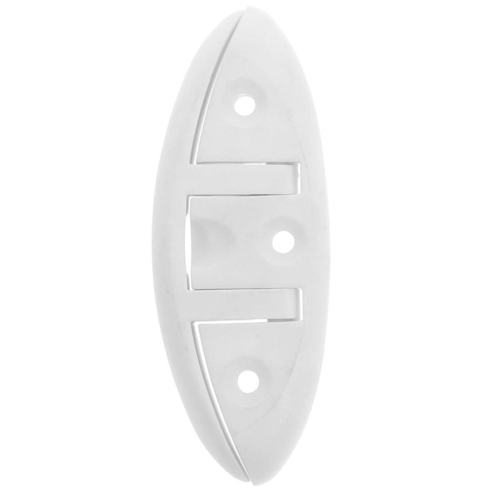 2-Pack Nylon Folding Boat Cleat – Flip-Up Dock Mooring Cleat With Mounting Screws For Kayaks, Decks, Yachts (130x50mm, Spring-Loaded)