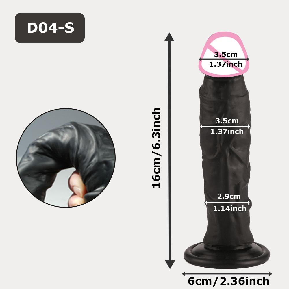 Realistic Dildo Silicone Penis Adult Sex Toys G-spot Anal Stimulation Masturbator Dildo with Suction Cup Adult SexToy ButtPlug