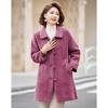 Elegant Faux Mink Velvet Winter Coat for Women