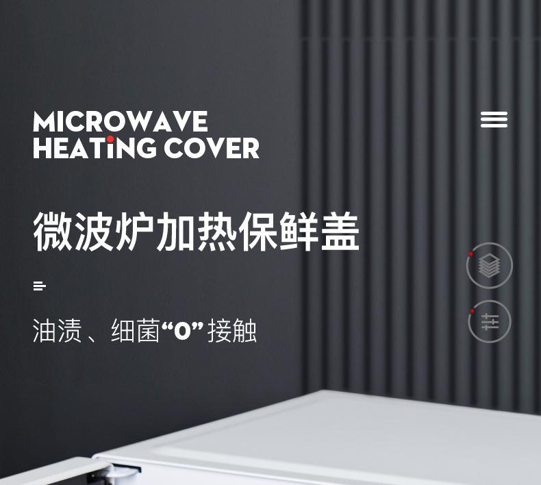 Mikrowellen-Spritzschutz Hitzebeständige Lebensmittelabdeckung für Teller Schüsseln Ölfest Staubdicht Frischhalte-Deckel