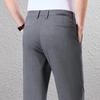 Fengxun Men's Business Casual Straight-Leg Trousers