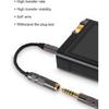 Okcsc Headphone Adapter 4.4mm Male To 3.5mm Female Adapter for 3.5mm Cable Connected To Balanced 4.4mm Player Device High Stereo Audio Converter OFC