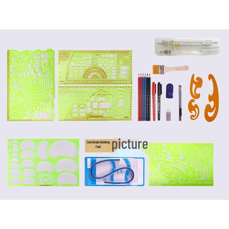 Weisi Type 145 Plotting Command Ruler Set
