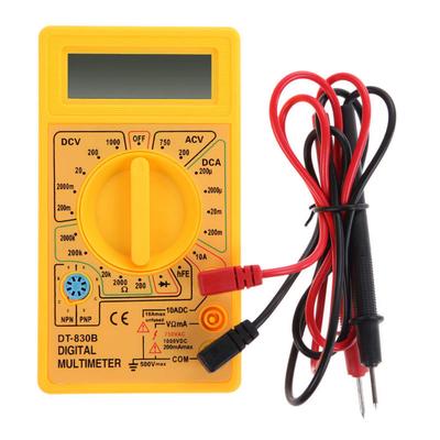 LCD Otomatik Aralığı Dijital Multimetre Voltmetre Ampermetre Ohmmetre Volt AC DC Test Cihazı