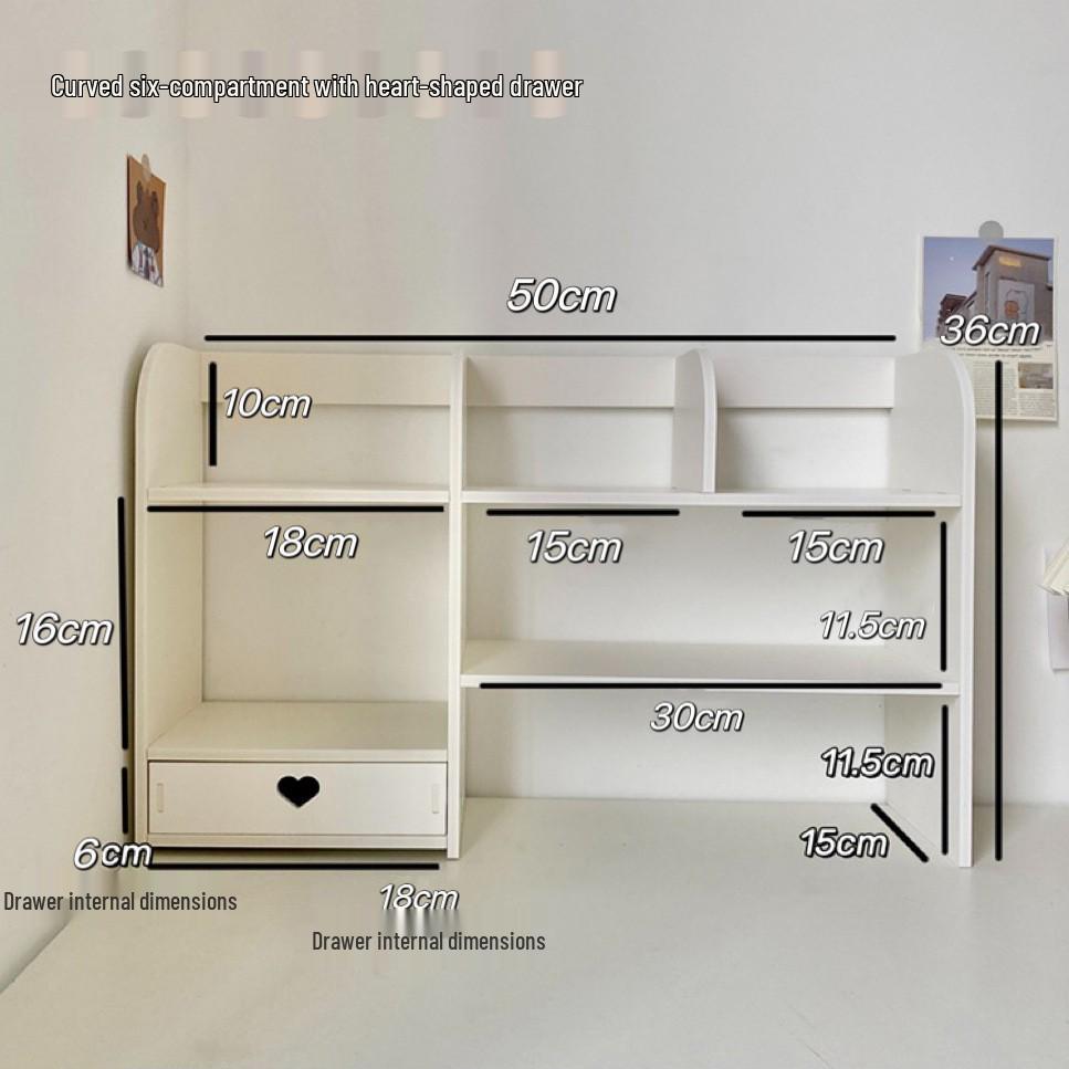 Desktop Storage Rack & Organizer Shelf