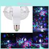 Luminous E27 6w Double-headed Led Ball Stage Rgb Light Bulb Excellent For Events