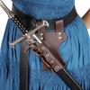 PU-Leder Schwertscheide Gürtel Vintage Schwertriemen Langlebige Waffe Cosplay Ausrüstung Für Erwachsene Männer