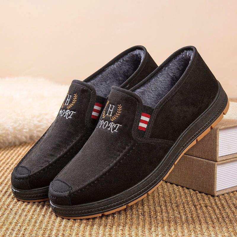 

Зимние новые хлопковые туфли водонепроницаемые и нескользящие сноубутсы для сохранения тепла, те же бархатные утолщенные нескользящие и износостойкие туфли на толстой подошве 44