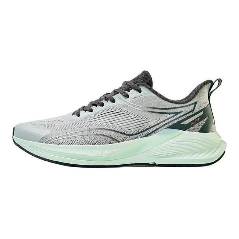 

Anta Hydrogen Run 6 Comfortable Cushioning, Wear Resistant Low top Running Shoes Men s Gray 112425540-5 45