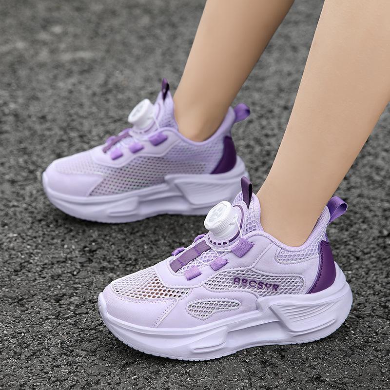 Children's Shoes Summer New Breathable Single Mesh Hollow Lightweight Boys Shoes Fashion Casual Girls Versatile Sports Shoes