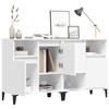 Buffet - Maison Exclusive - Weiß - Holzwerkstoff - 4 Fächer 60x35x70 cm