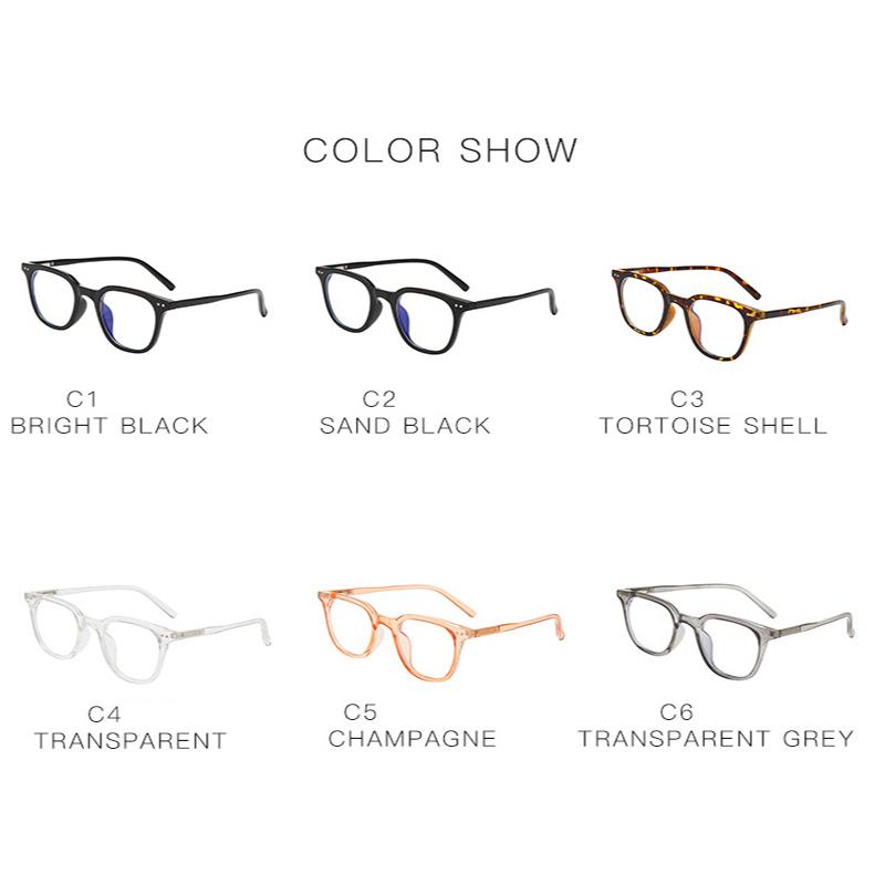 Anti-Blue Light Glasses Vintage Square Eyewear Women Men Retro Luxury Eyeglasses Blue Light Blocking Man Lady Computer Eyeglas