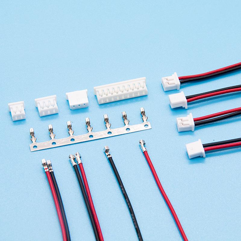 Custom PH2.0 XH2.54 Terminal Wire Harness, 1.0/1.25/1.5