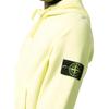 Stone Island Fw22 Solid Color Kangaroo Pocket Logo Pullover Sweatshirt Men sweatshirt Lemon-Yellow 771564120-V0031