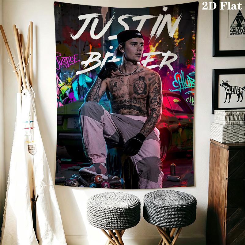 Believe Power Dreams Tapestry Wallmounted Background Cloth Atmospheric Background Cloth Homestay Soft Decoration Tapestry