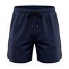 Men's Quick Dry Mesh Athletic Shorts Gym Running Workout Shorts with Zipper Pockets Breathable Elastic Waist Casual Sports Shorts for Men
